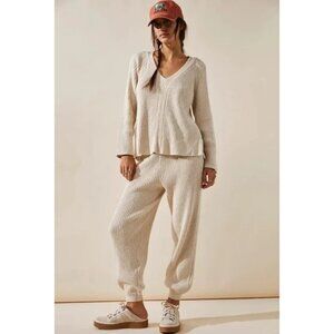 Free People Justine Knit Joggers